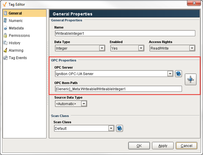 Types of Tags | Ignition User Manual