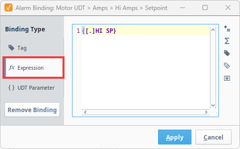 Configuring Dynamic Setpoints Inside a UDT Step 11