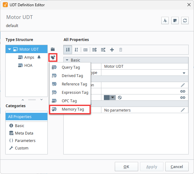 Configuring Dynamic Setpoints Inside a UDT Step 2