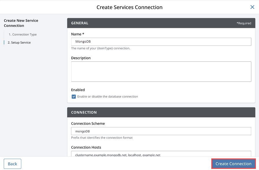 Connect Ignition to MongoDB Step 2