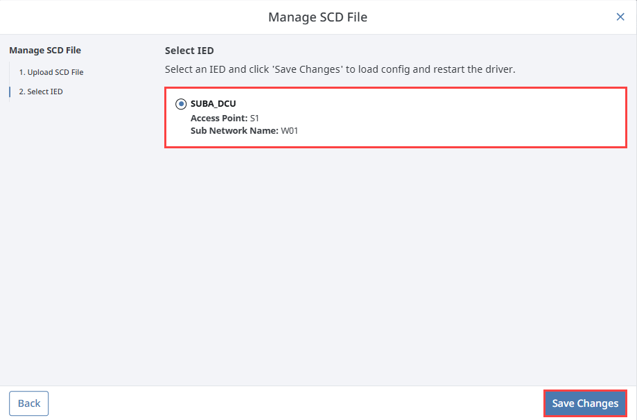 Connecting to a Device Step 12