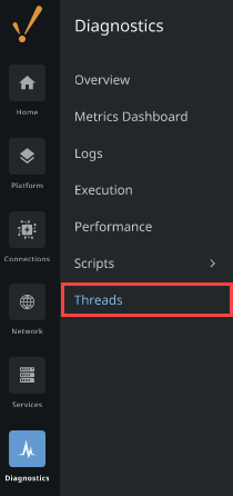 Diagnostics - Threads Section