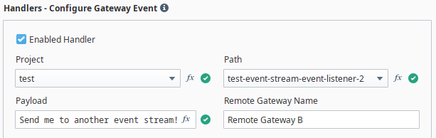 Gateway Event Handler