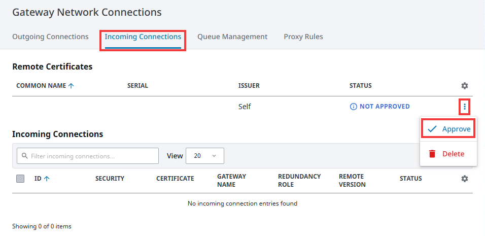 Gateway Network Connection Example Step 12