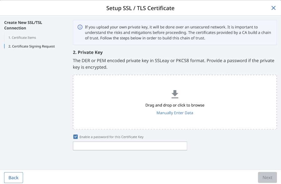 Install Security Certificates Step 5