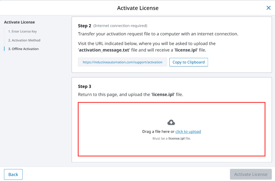 Offline Activation Example Step 10