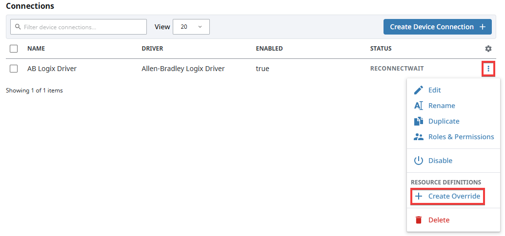 Overriding Named Resources Step 2