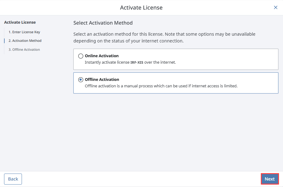 Part 2b Offline Activation Step 4