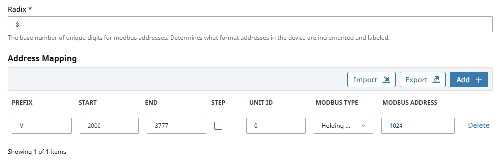 Specify Address Mapping Step 5
