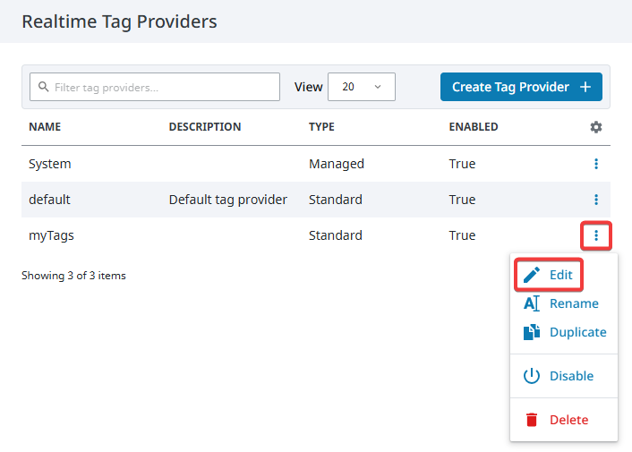 Standard and Remote Tag Providers Step 2