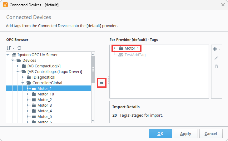 Tag-Based Addressing Example Step 3