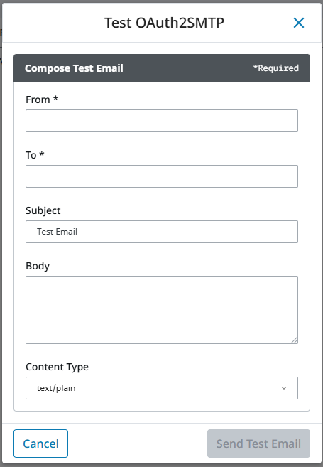 Test OAuth2 Email Profile Example Step 2