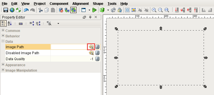 Using the Image Component on a Window Step 2