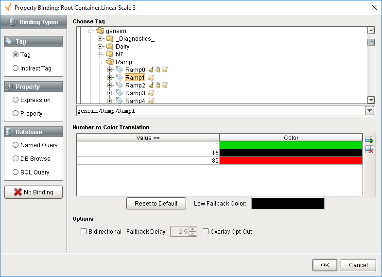 Cell Update Binding - Adding Realtime Indicator to Linear Scale Step 4