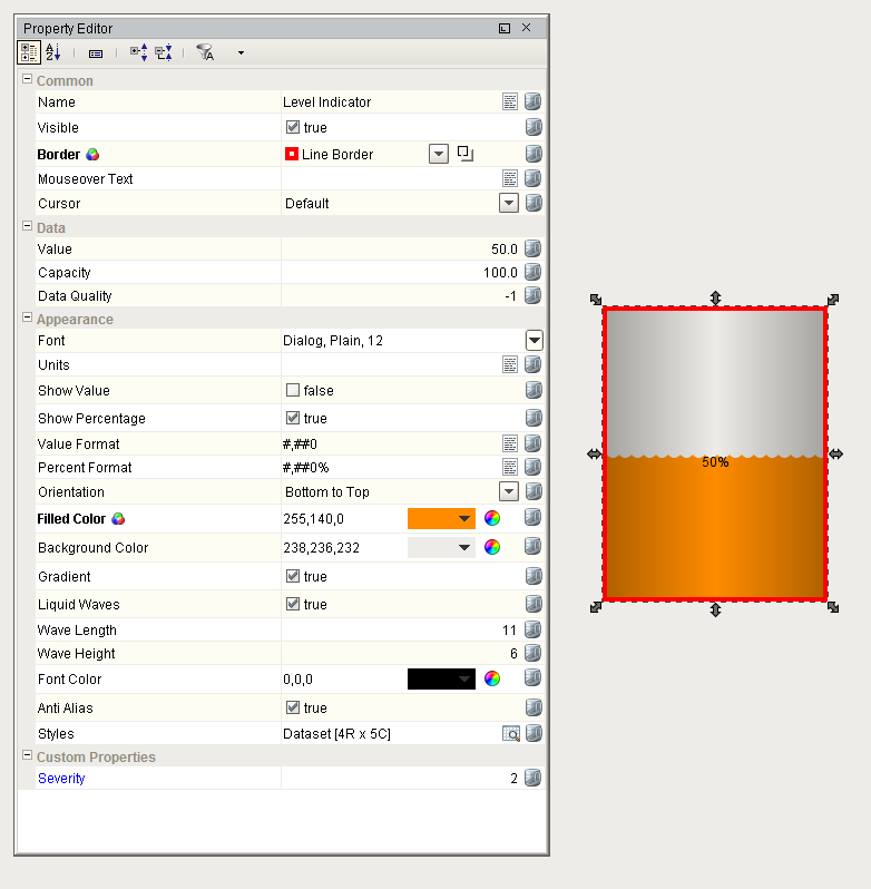 Configure Style Customizer Example 1