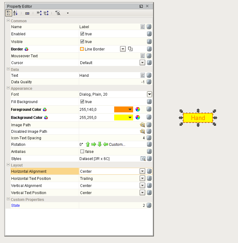 Configure Style Customizer Example 2
