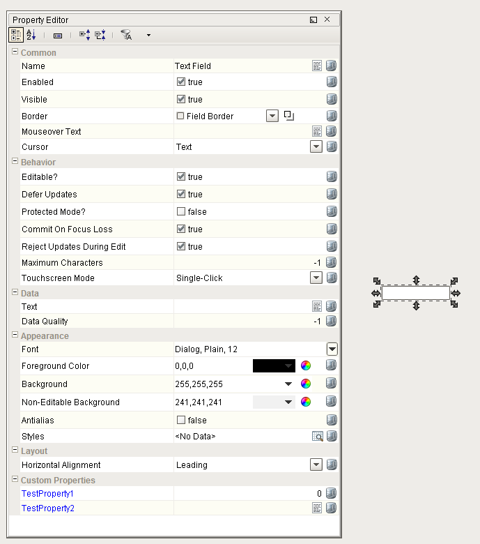 Configure the Custom Property Step 4