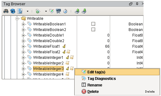 Creating Associated Data for both Static and Dynamic Properties Step 1