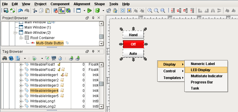 Creating Components Using Tags Step 2