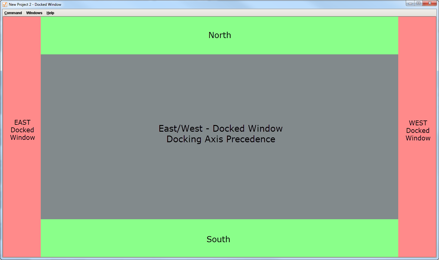 East/West Docking Axis Precedence