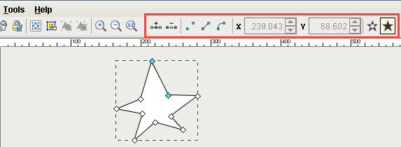 Editing a Shape Path
