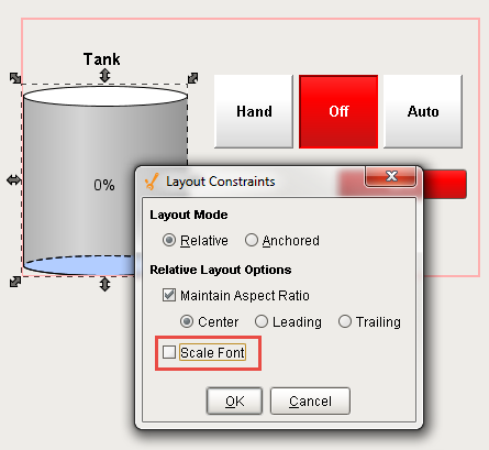 Font Scaling on Groups 2