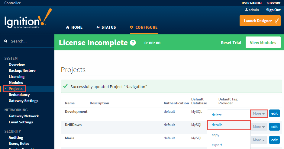 managing projects