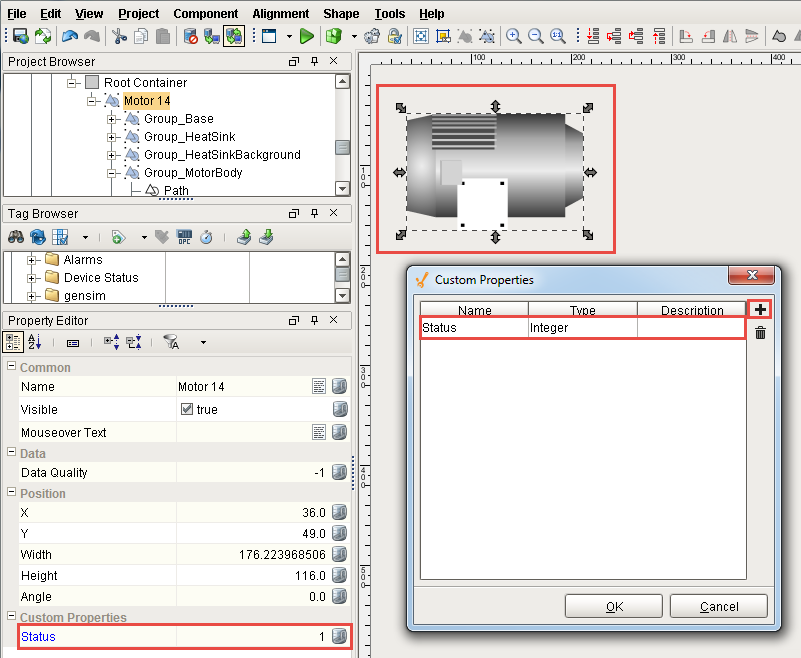 Property Binding Custom Properties