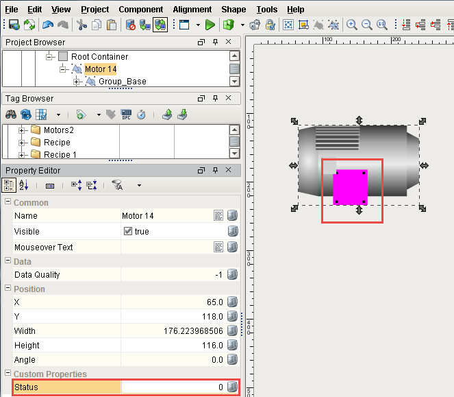Property Binding Display in Designer
