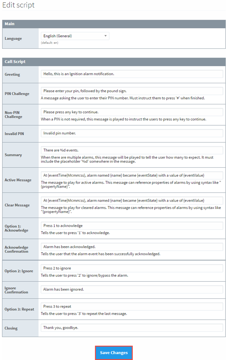 Voice Call Script Step 4